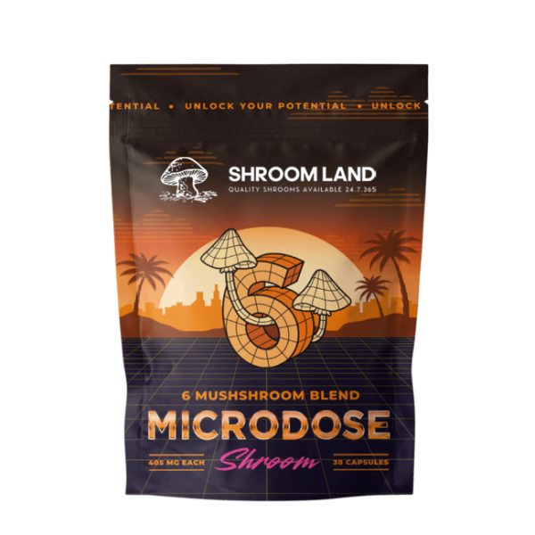 Microdose Shrooms – 6 Mushroom Blend