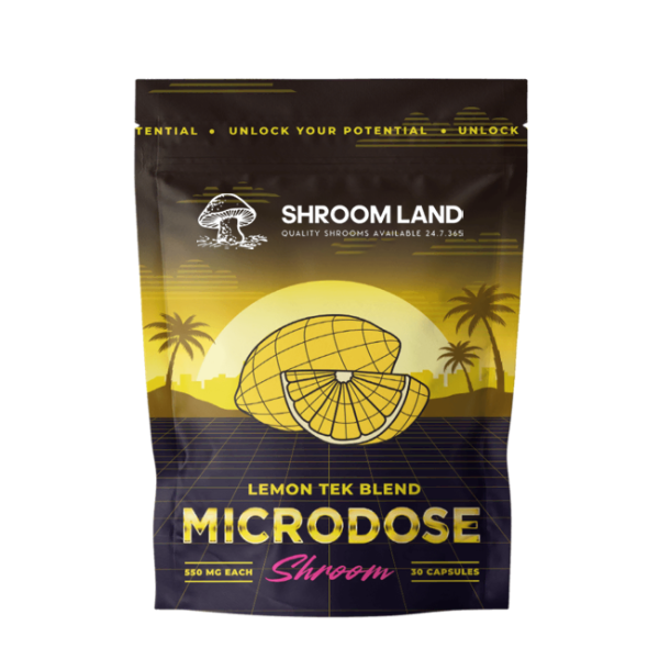 Magic Mushroom Microdose Capsules – Lemon Tek
