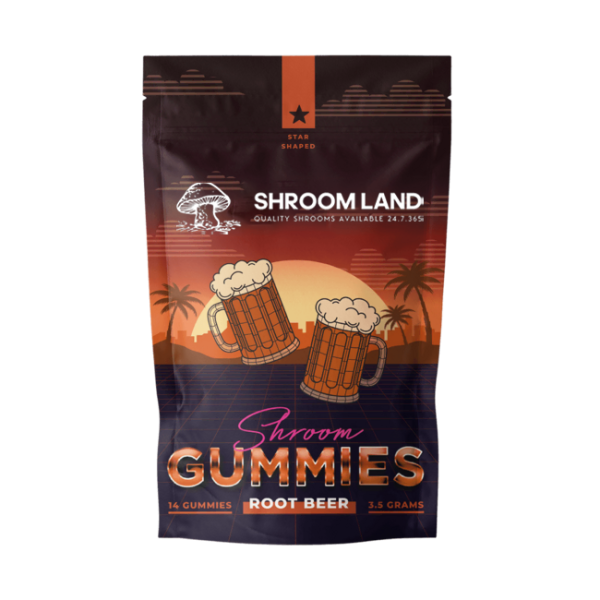 Magic Mushrooms Gummies – Root Beer (3.5g)