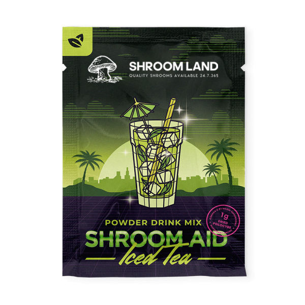 Shroom Aid – Iced Tea Shroom Drink Mix (1 Gram Each)