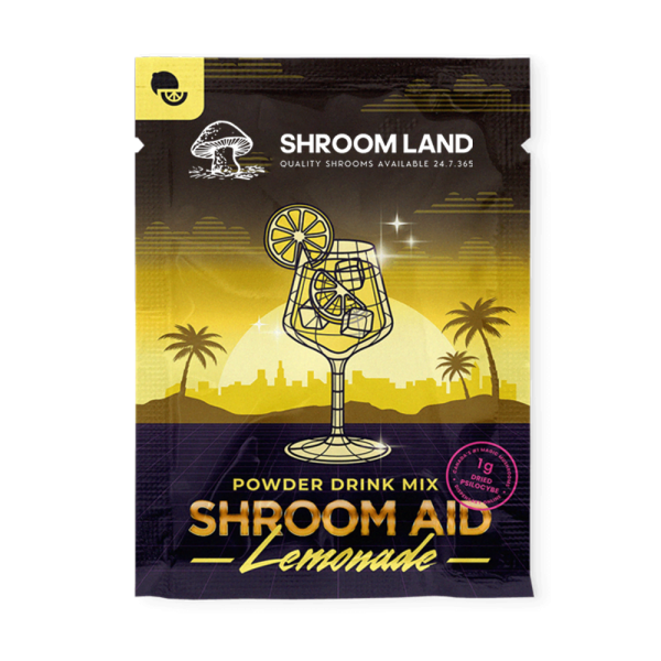 Shroom Aid – Lemonade Shroom Drink Mix (1 Gram Each)