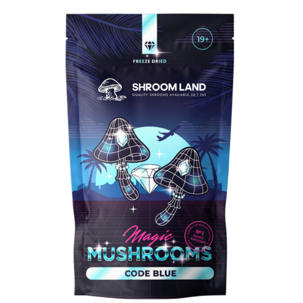 Code Blue Magic Mushroom (Freeze Dried)